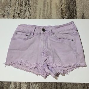 Purple high-rise Pacsun Bullhead Denim Co. Shorts size 3